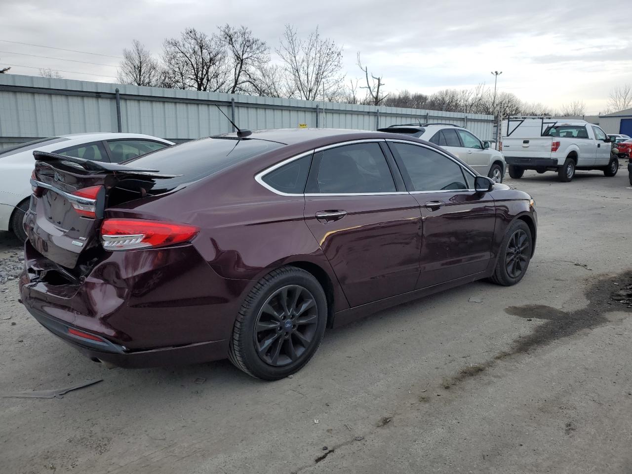 Image 3 of 2017 FORD FUSION SE 2017 with VIN 3FA6P0HD5HR346060
