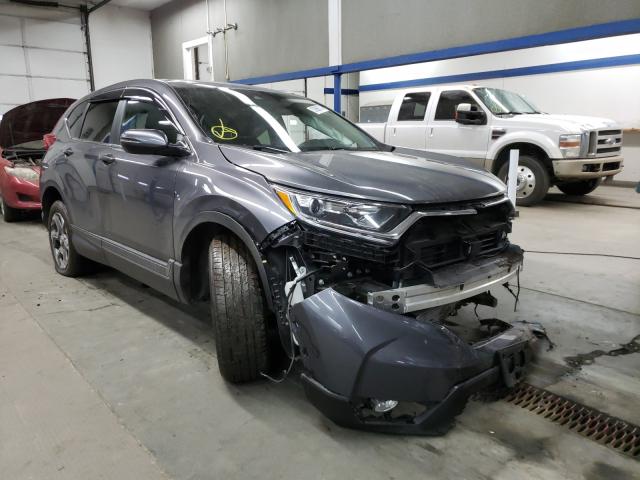 Image 1 of 2019 HONDA CR-V EX 2019 with VIN JHLRW2H52KX022421