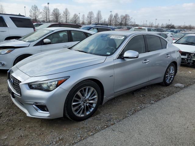 Image 1 of 2019 INFINITI Q50 LUXE 2019 with VIN JN1EV7AR6KM556728