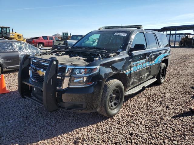 Image 1 of 2018 CHEVROLET TAHOE POLICE 2018 with VIN 1GNLCDEC5JR353210