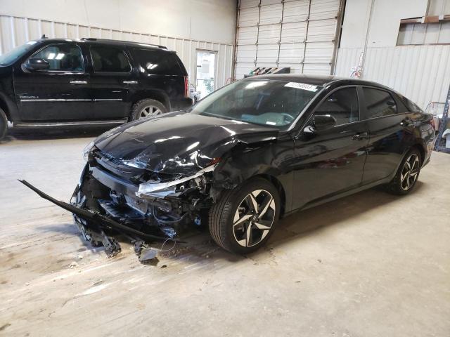 Image 1 of 2023 HYUNDAI ELANTRA SEL 2023 with VIN KMHLS4AGXPU451848