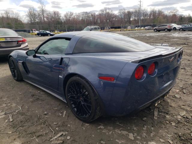 Изображение 2 2011 CHEVROLET CORVETTE Z06 2011 с VIN 1G1YL2DE6B5600063