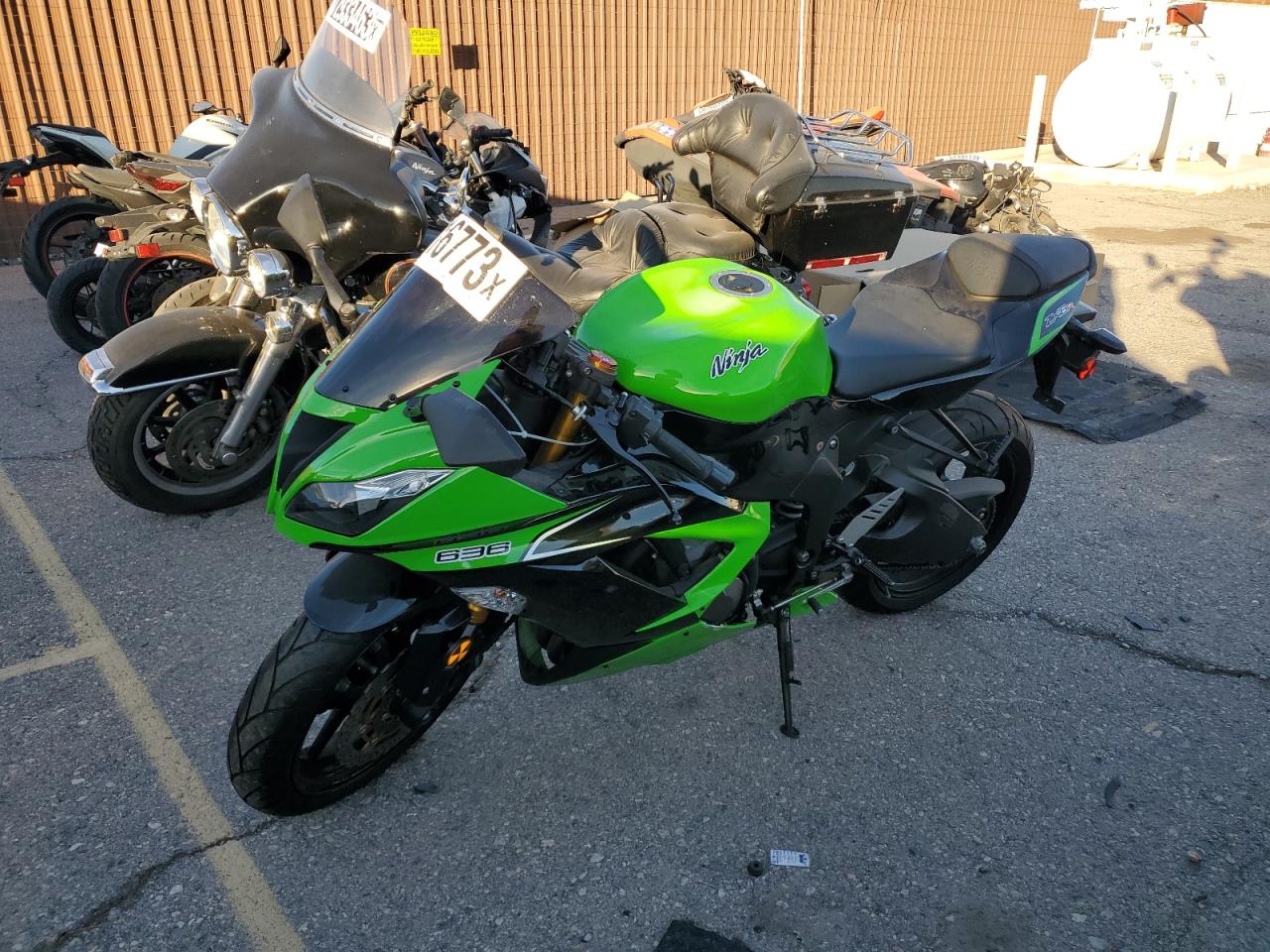 Image 2 of 2013 KAWASAKI ZX636 E 2013 with VIN JKBZXJE12DA004891