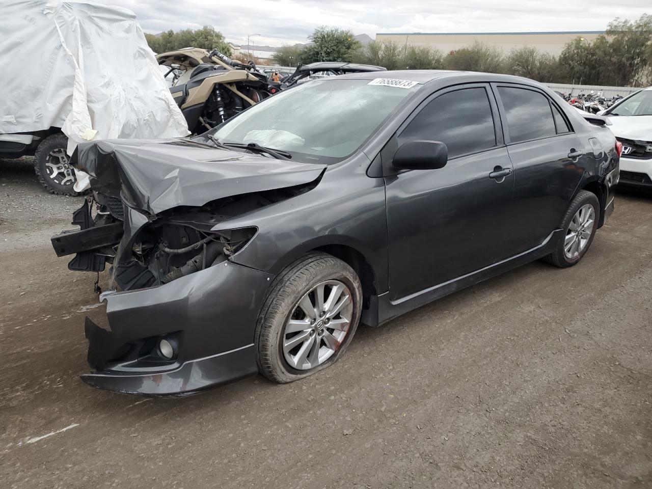 Image 1 of 2010 TOYOTA COROLLA BASE 2010 with VIN 1NXBU4EE2AZ363964