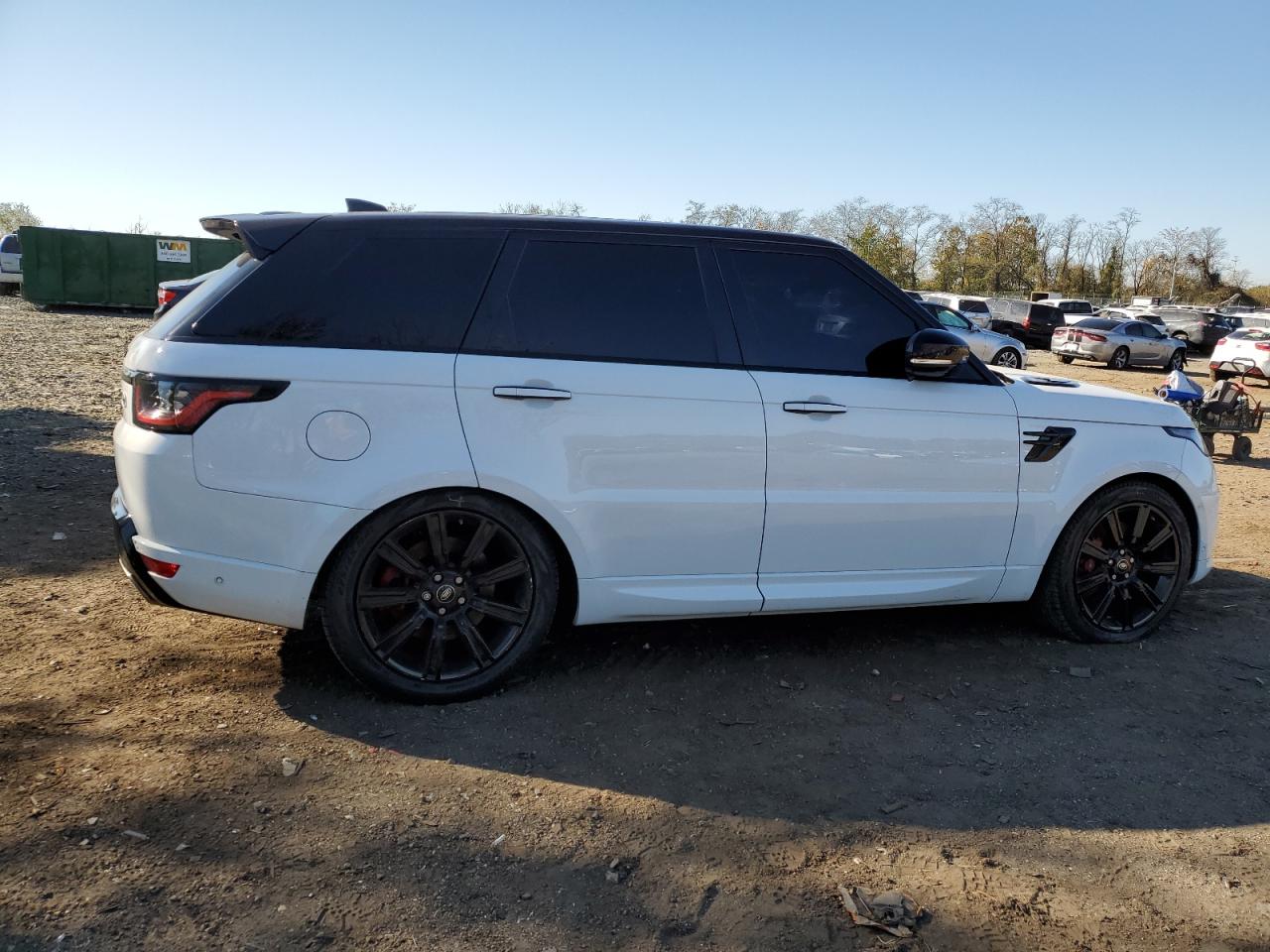 Image 3 of 2021 LAND ROVER RANGE ROVER SPORT HST 2021 with VIN SALWS2RU4MA776663