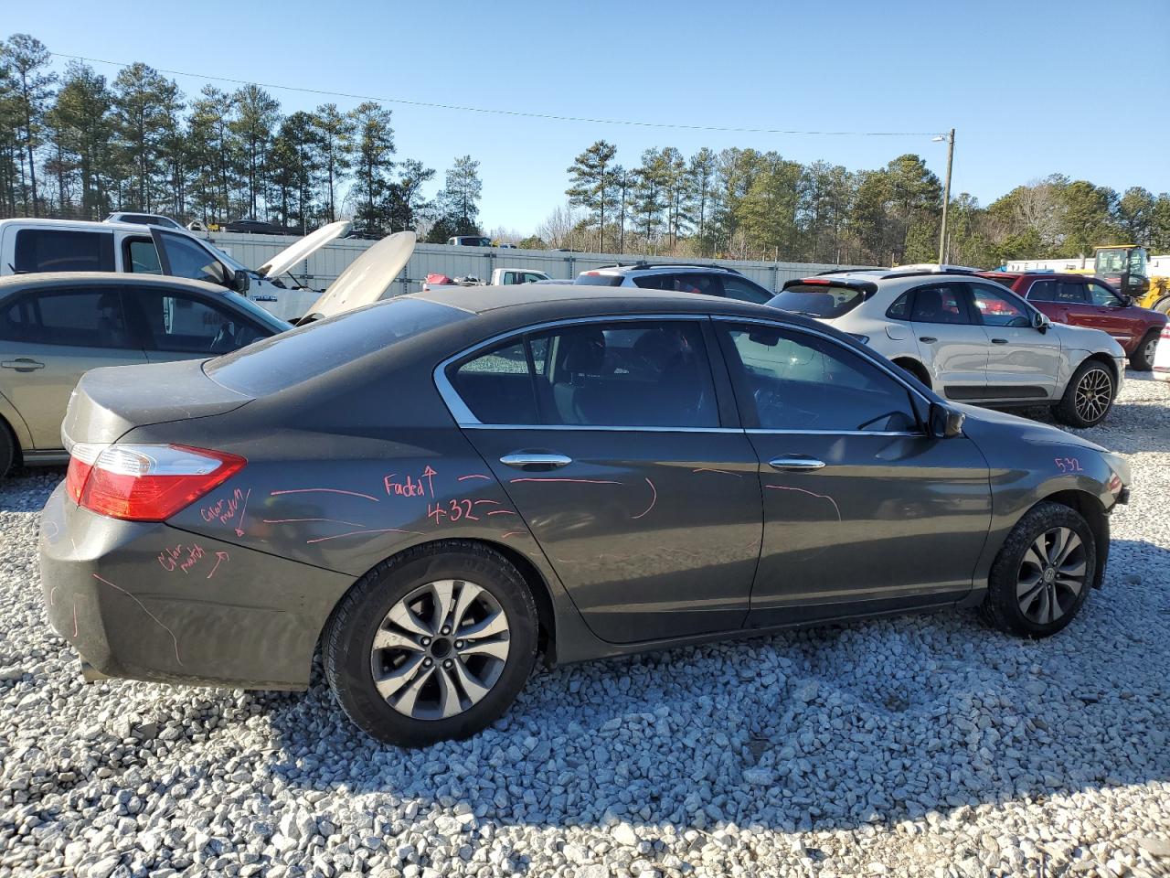 Изображение 3 2014 HONDA ACCORD LX 2014 с VIN 1HGCR2F30EA067961