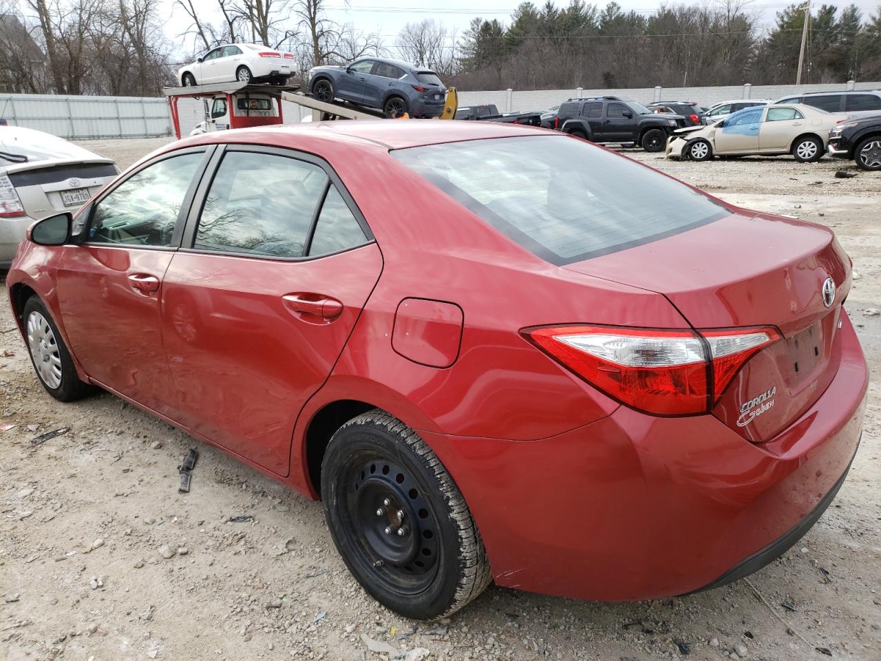 Изображение 2 2014 TOYOTA COROLLA L 2014 с VIN 5YFBURHE9EP022335