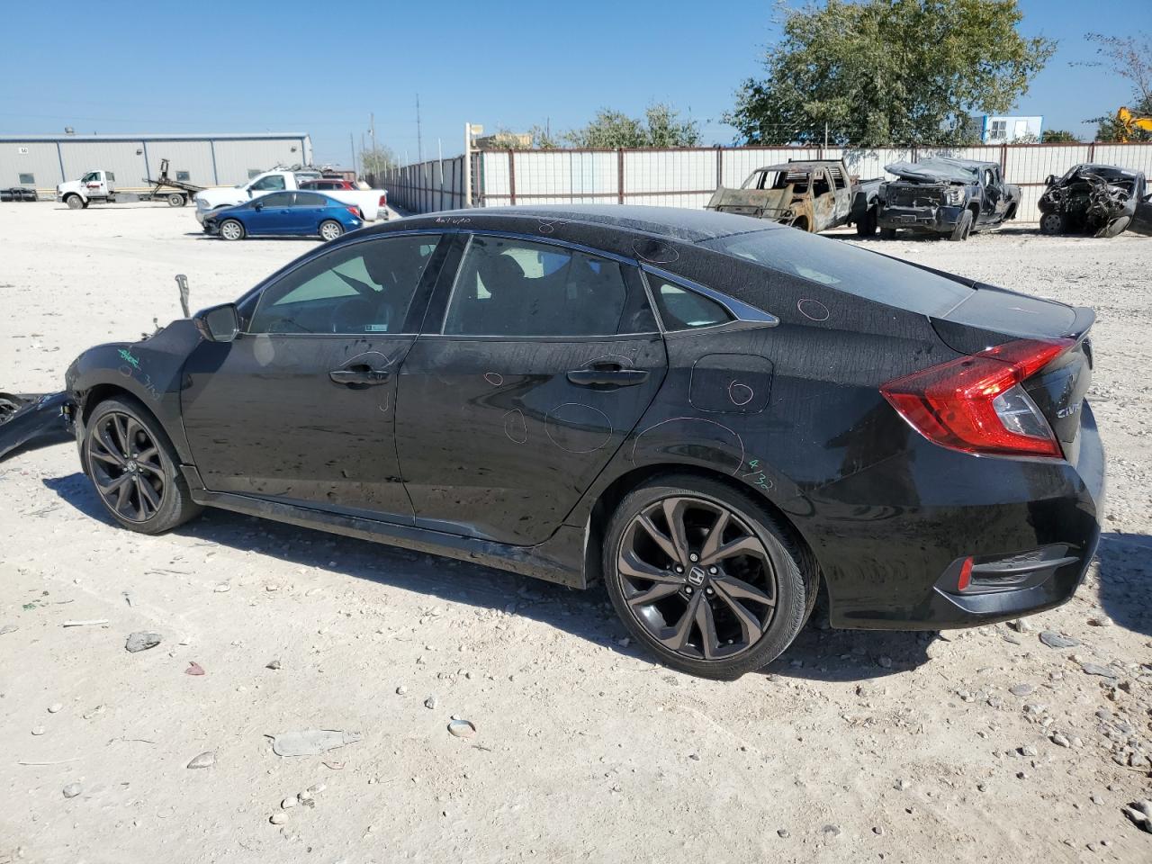 Image 2 of 2020 HONDA CIVIC SPORT 2020 with VIN 2HGFC2F87LH566927