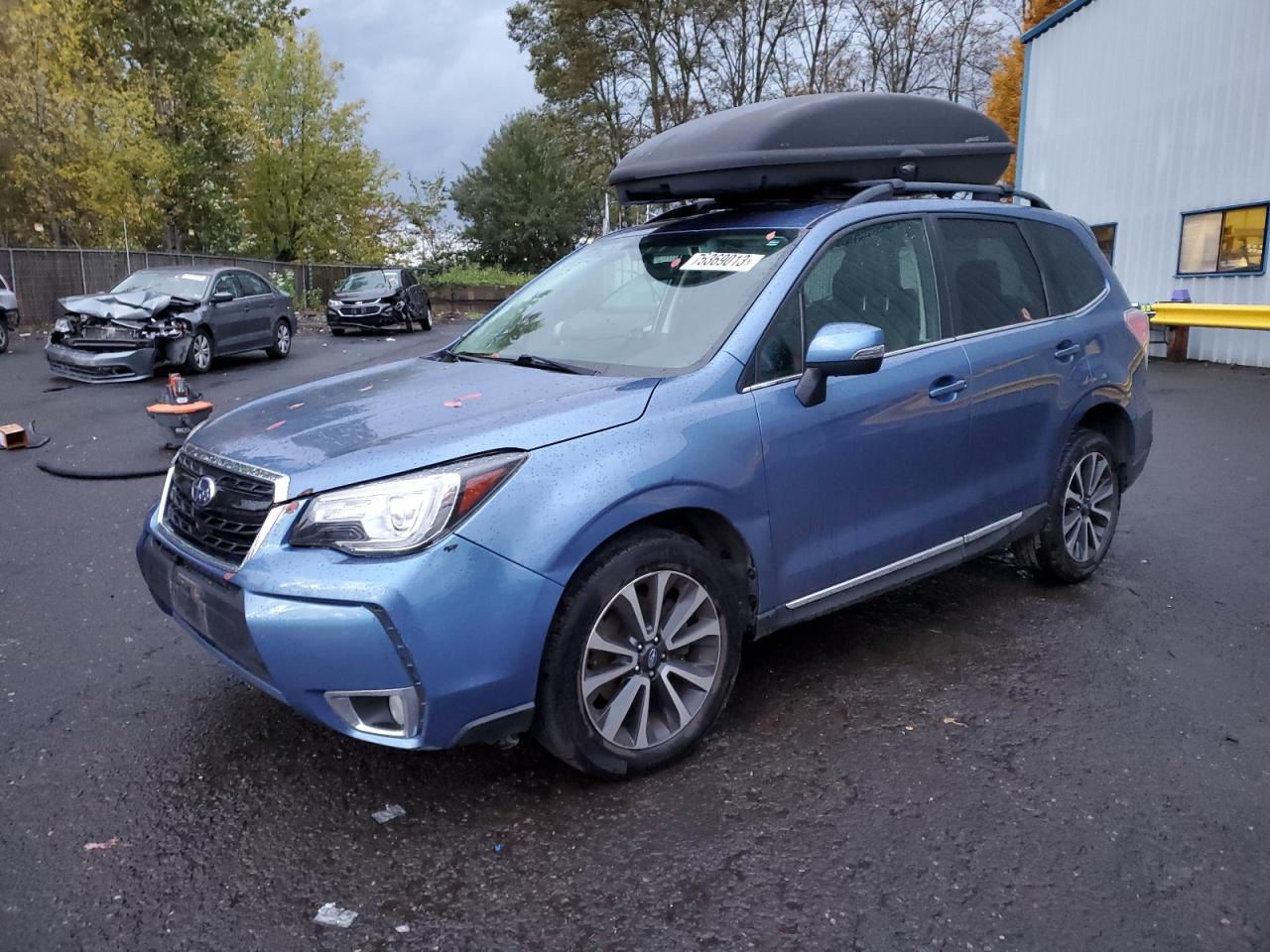 Image 1 of 2018 SUBARU FORESTER 2.0XT TOURING 2018 with VIN JF2SJGWC6JH477102
