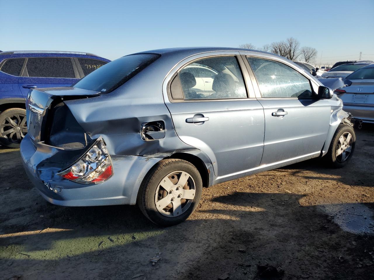 Изображение 3 2008 CHEVROLET AVEO BASE 2008 с VIN KL1TD566X8B056173