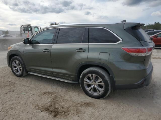 Image 2 of 2014 TOYOTA HIGHLANDER XLE 2014 with VIN 5TDKKRFH0ES026610