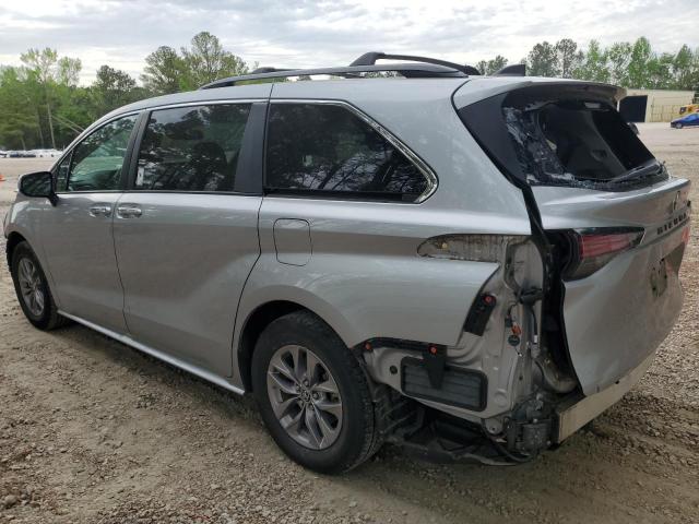 Obraz 2 z 2022 TOYOTA SIENNA XLE 2022 z VIN 5TDYRKEC5NS075031