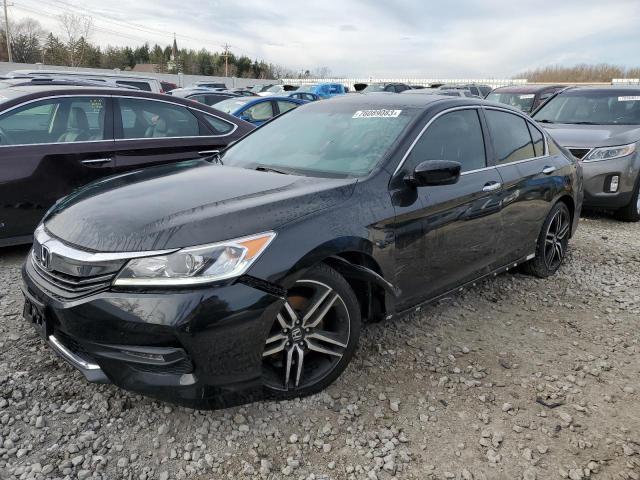 Image 1 of 2017 HONDA ACCORD SPORT 2017 with VIN 1HGCR2F54HA301024