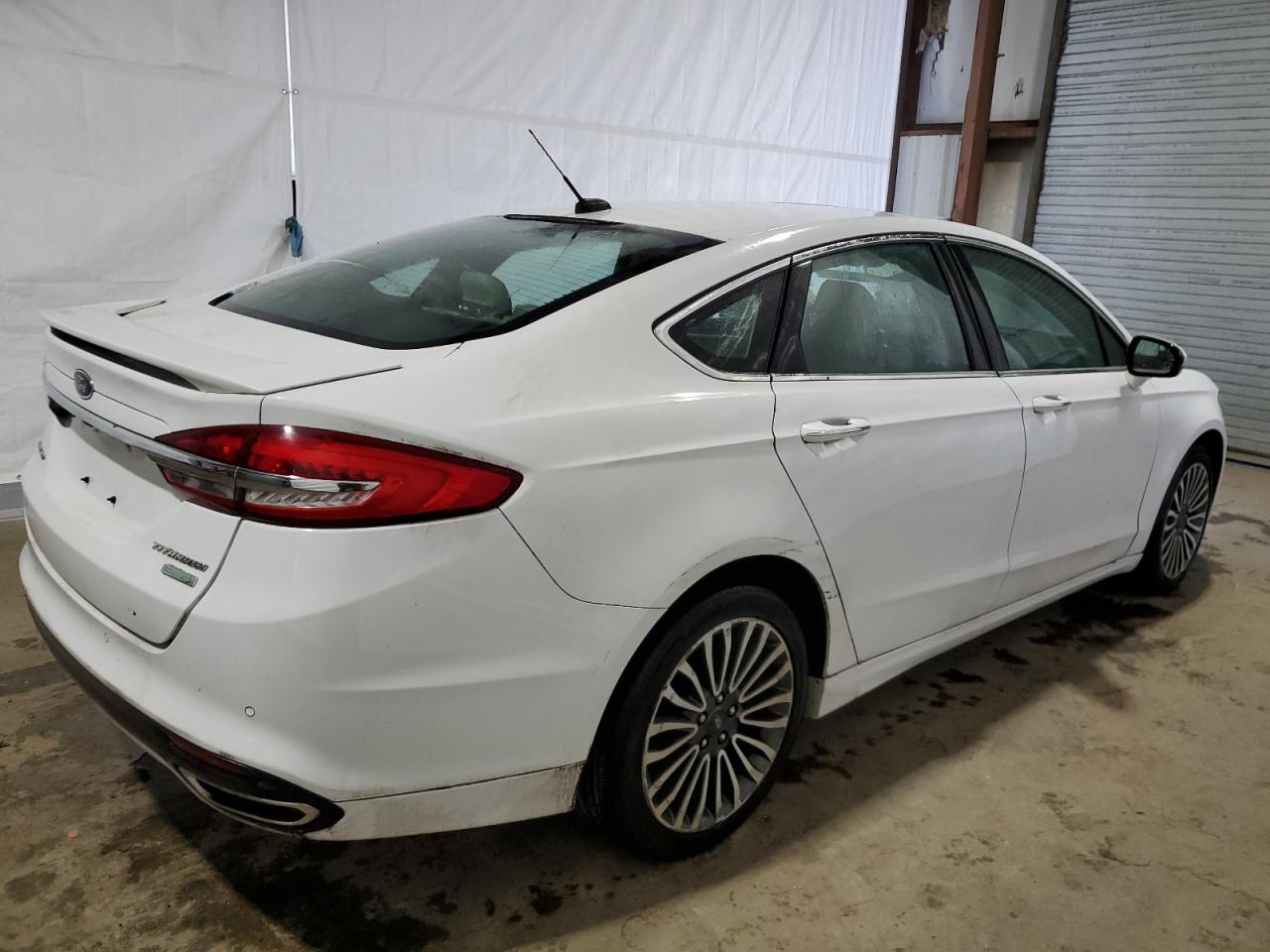 Image 3 of 2017 FORD FUSION TITANIUM 2017 with VIN 3FA6P0K98HR131406