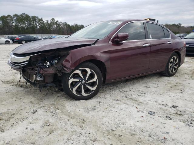Image 1 of 2017 HONDA ACCORD EXL 2017 with VIN 1HGCR2F86HA055281