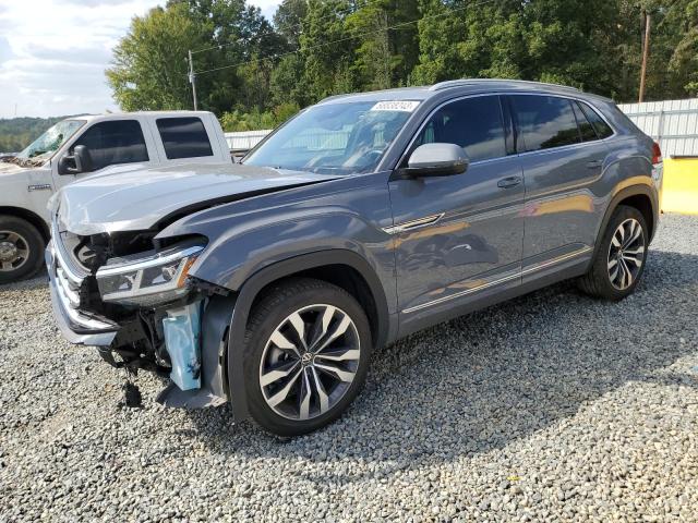 Image 1 of 2022 VOLKSWAGEN ATLAS CROSS SPORT SEL PREMIUM R-LINE 2022 with VIN 1V2FE2CA7NC217030