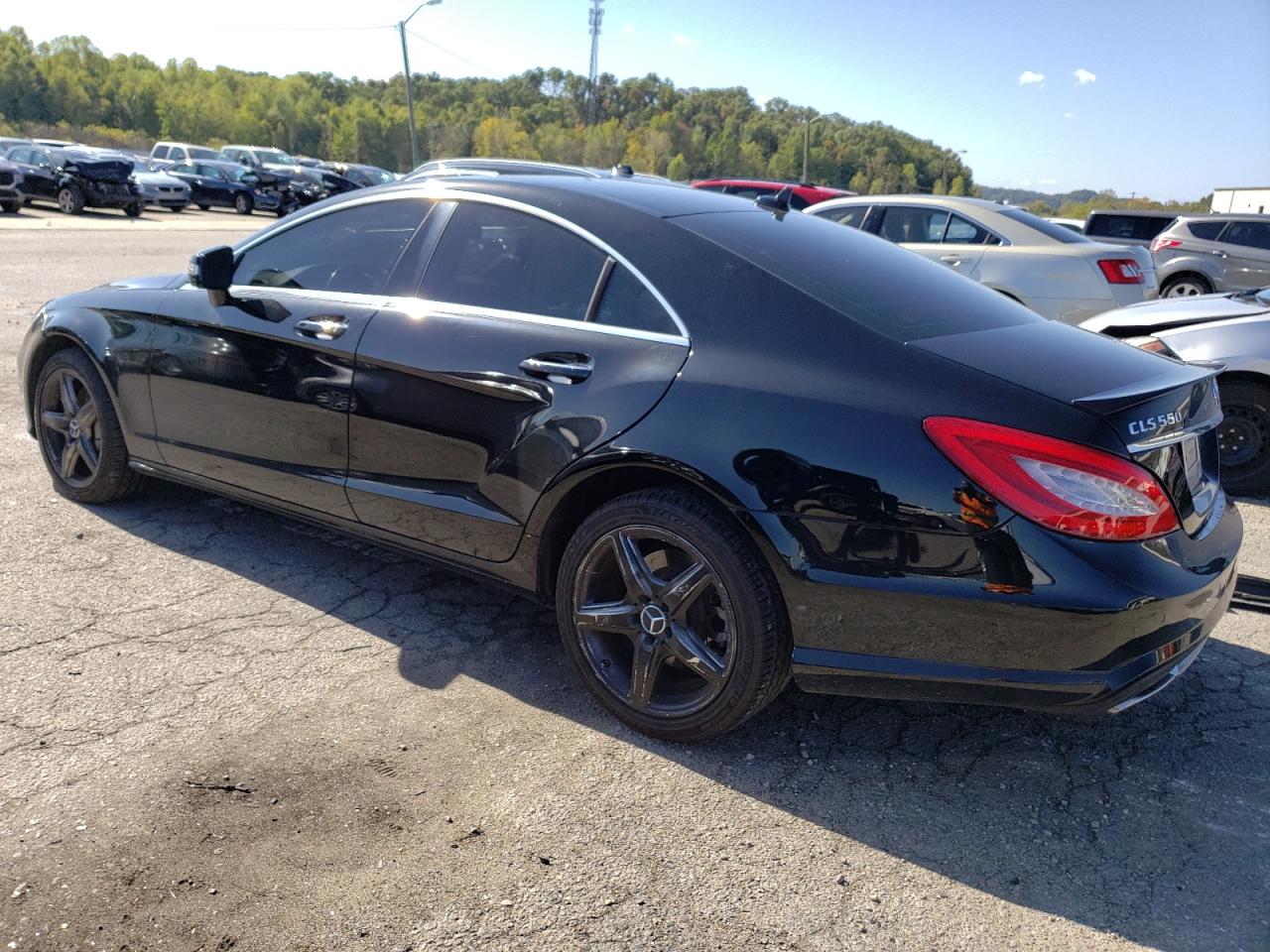 Image 2 of 2014 MERCEDES-BENZ CLS 550 4MATIC 2014 with VIN WDDLJ9BB4EA106679