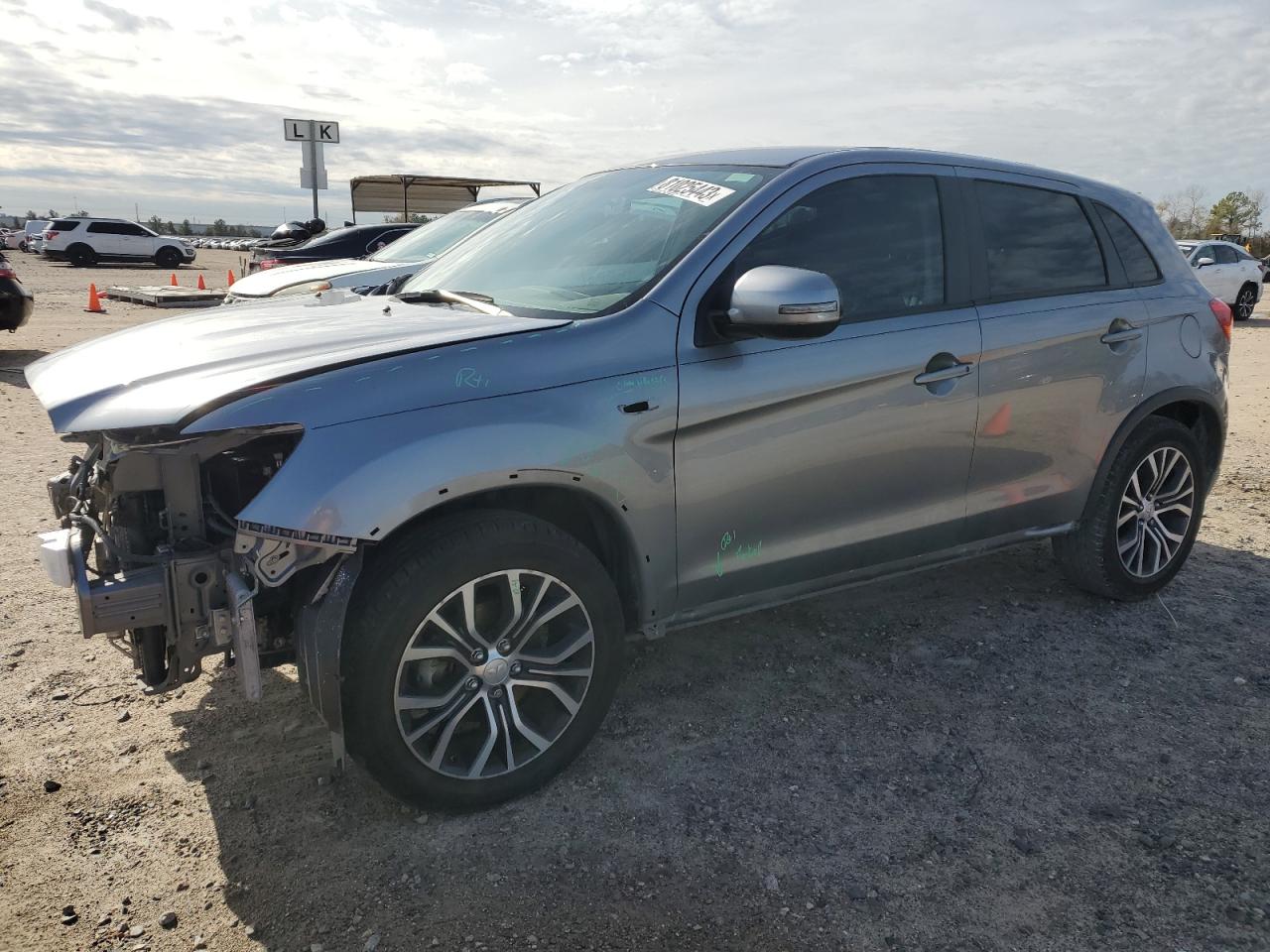 Image 1 of 2017 MITSUBISHI OUTLANDER SPORT ES 2017 with VIN JA4AP3AU4HZ047181