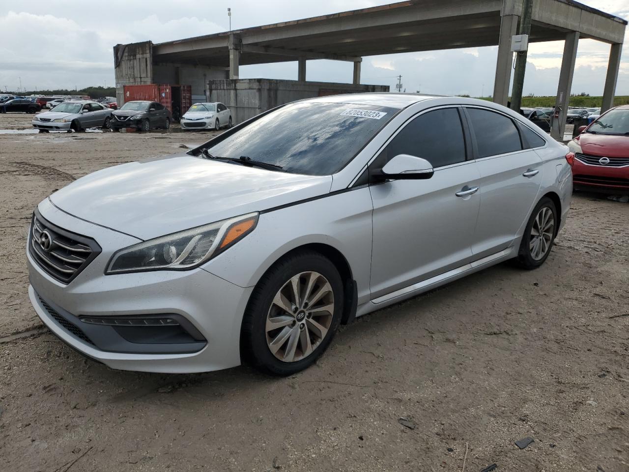 Image 1 of 2015 HYUNDAI SONATA SPORT 2015 with VIN 5NPE34AF5FH195399