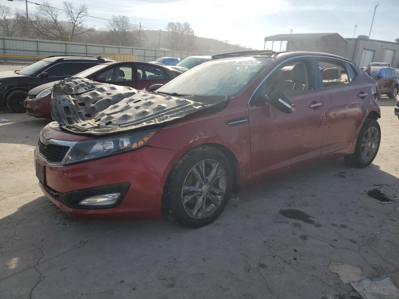 Image 1 of 2012 KIA OPTIMA EX 2012 with VIN 5XXGN4A79CG067931