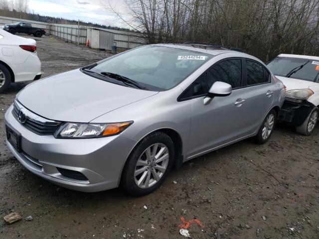 Image 1 of 2012 HONDA CIVIC EX 2012 with VIN 2HGFB2F88CH519098