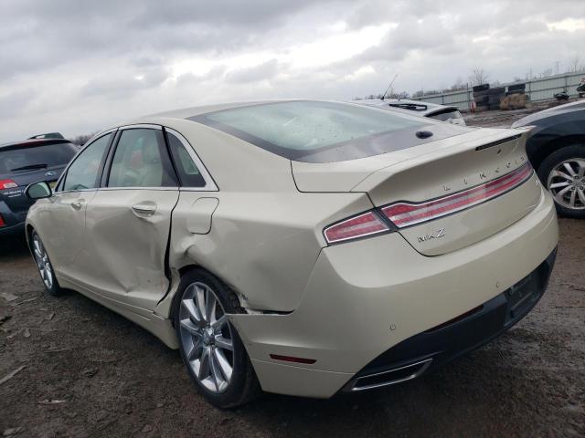 Image 2 of 2016 LINCOLN MKZ HYBRID 2016 with VIN 3LN6L2LU2GR633794