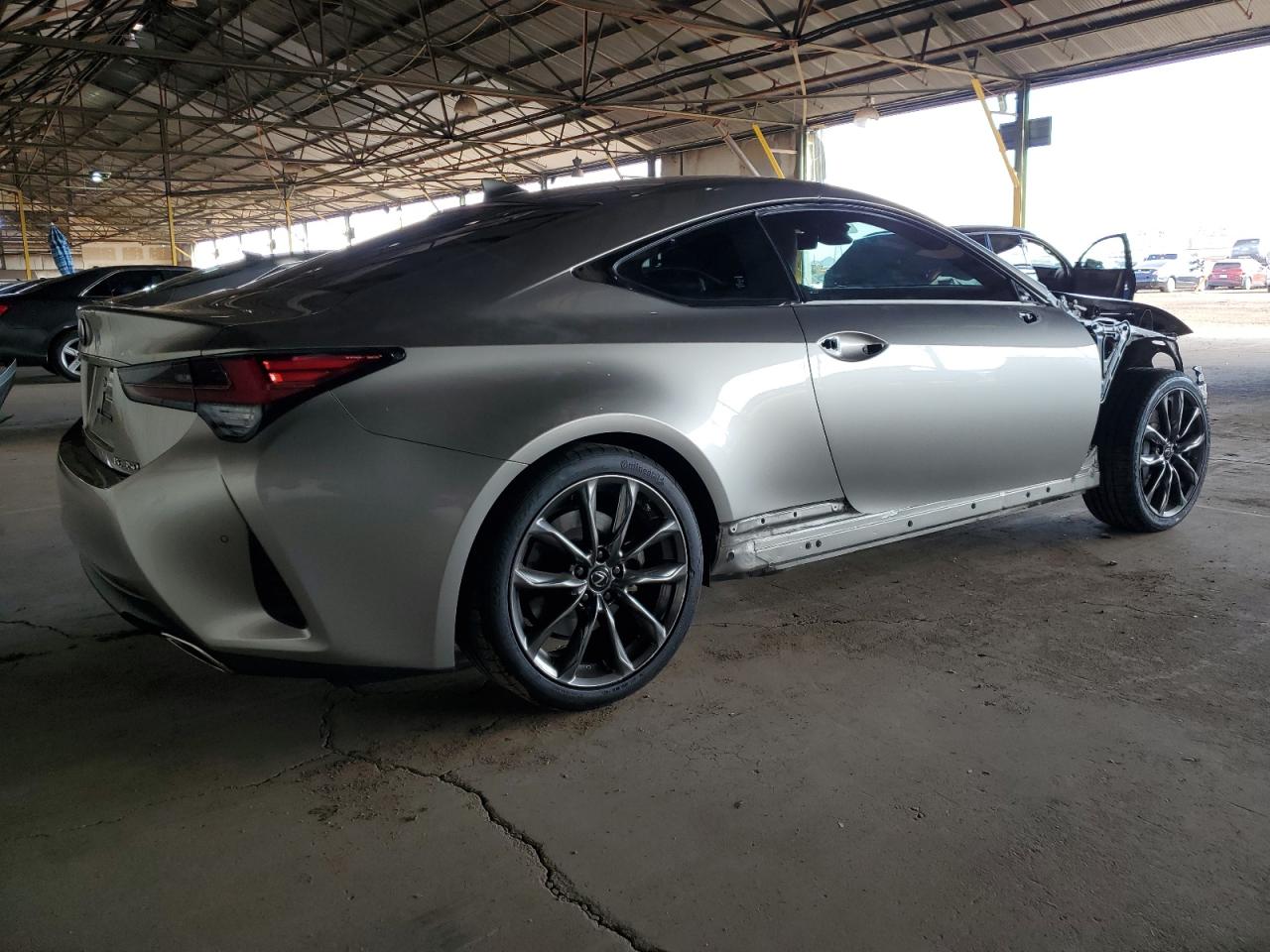 Image 3 of 2021 LEXUS RC 350 BASE 2021 with VIN JTHGZ5BC9M5024135