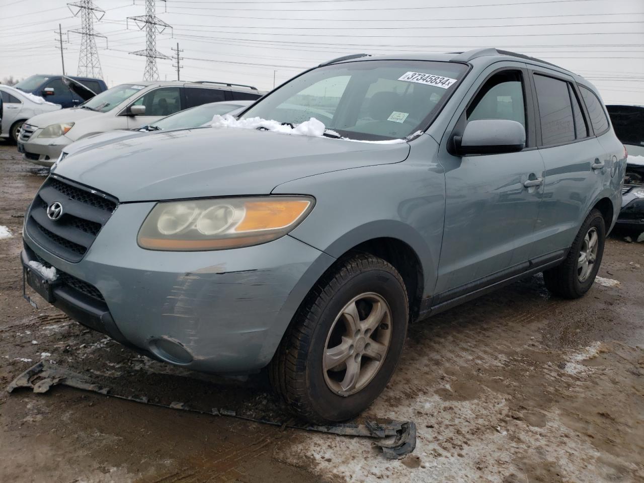 Image 1 of 2007 HYUNDAI SANTA FE GLS 2007 with VIN 5NMSG13D27H097561