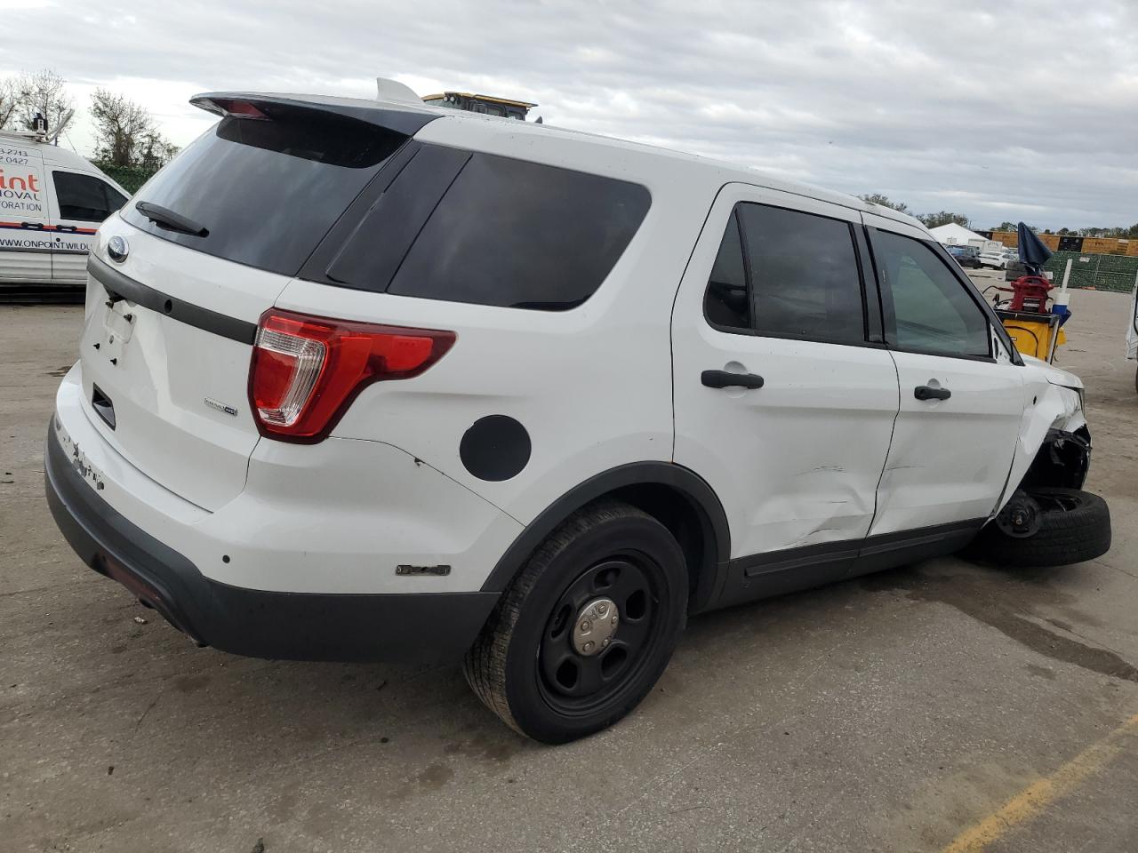 Obraz 3 z 2016 FORD EXPLORER POLICE INTERCEPTOR 2016 z VIN 1FM5K8AR3GGD30689