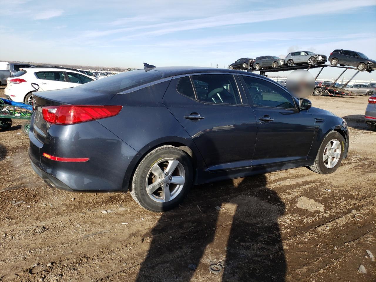 Image 3 of 2015 KIA OPTIMA LX 2015 with VIN KNAGM4A70F5599657