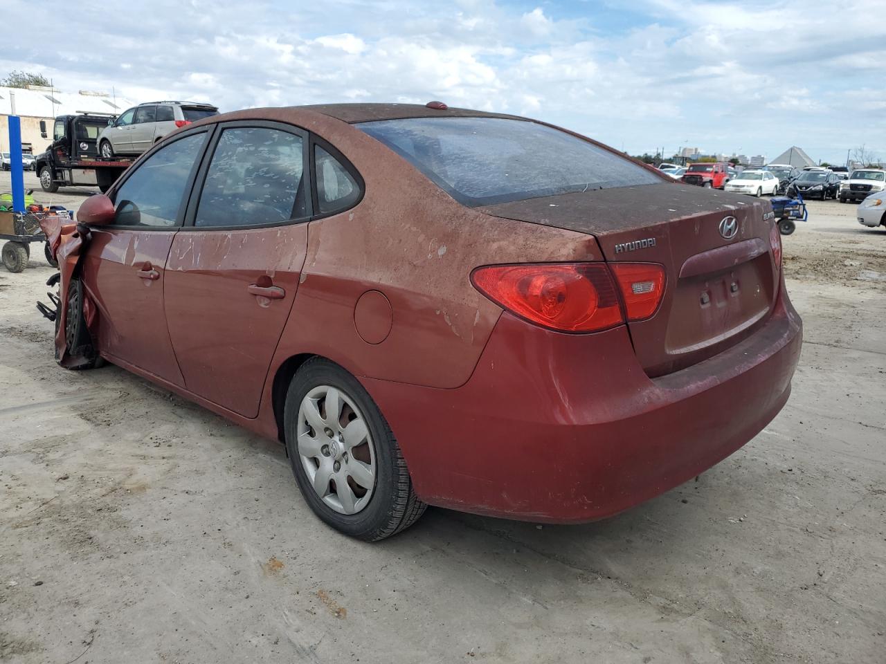 Image 2 of 2008 HYUNDAI ELANTRA GLS 2008 with VIN KMHDU46D38U306861