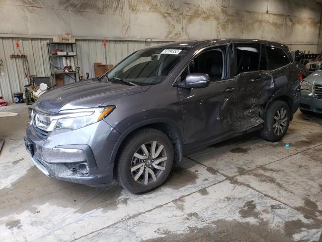 Image 1 of 2020 HONDA PILOT EXL 2020 with VIN 5FNYF6H53LB051504