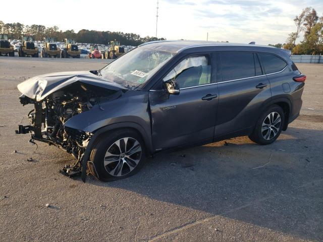 Изображение 1 2020 TOYOTA HIGHLANDER HYBRID XLE 2020 с VIN 5TDGBRCH6LS508277