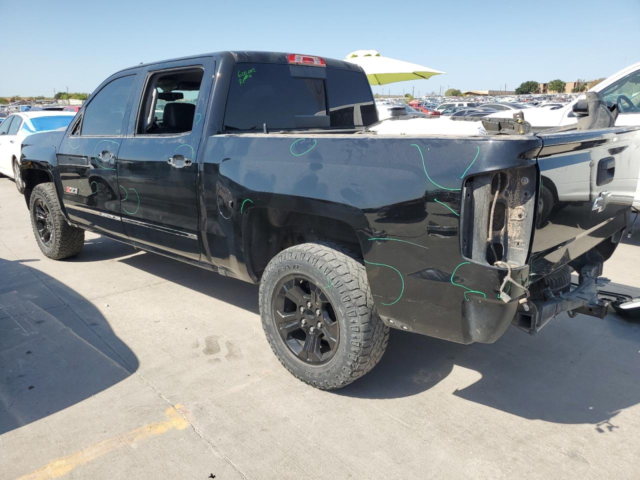 Image 2 of 2017 CHEVROLET SILVERADO K1500 LTZ 2017 with VIN 3GCUKSEC2HG443445