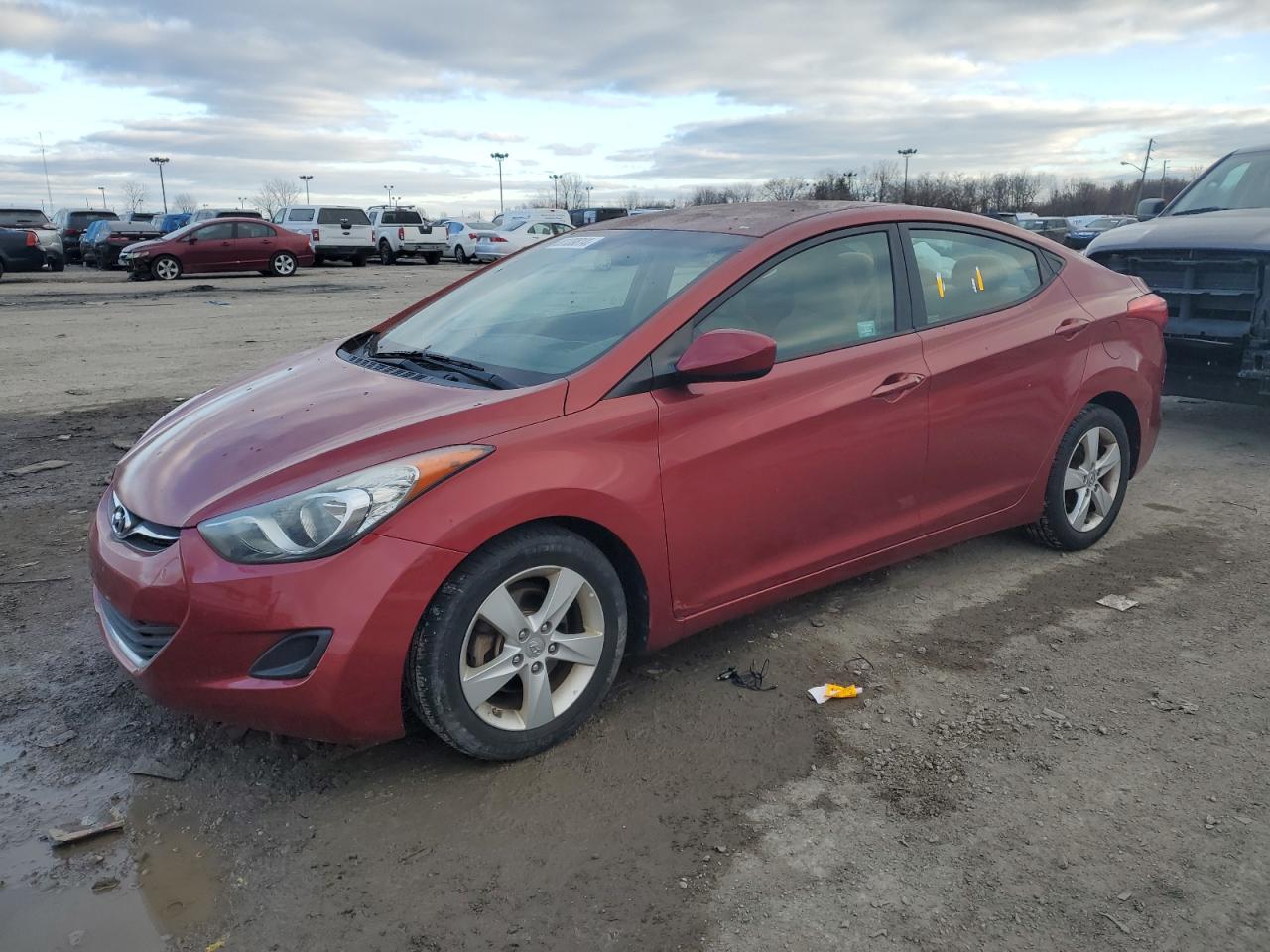 Image 1 of 2013 HYUNDAI ELANTRA GLS 2013 with VIN 5NPDH4AE1DH350032