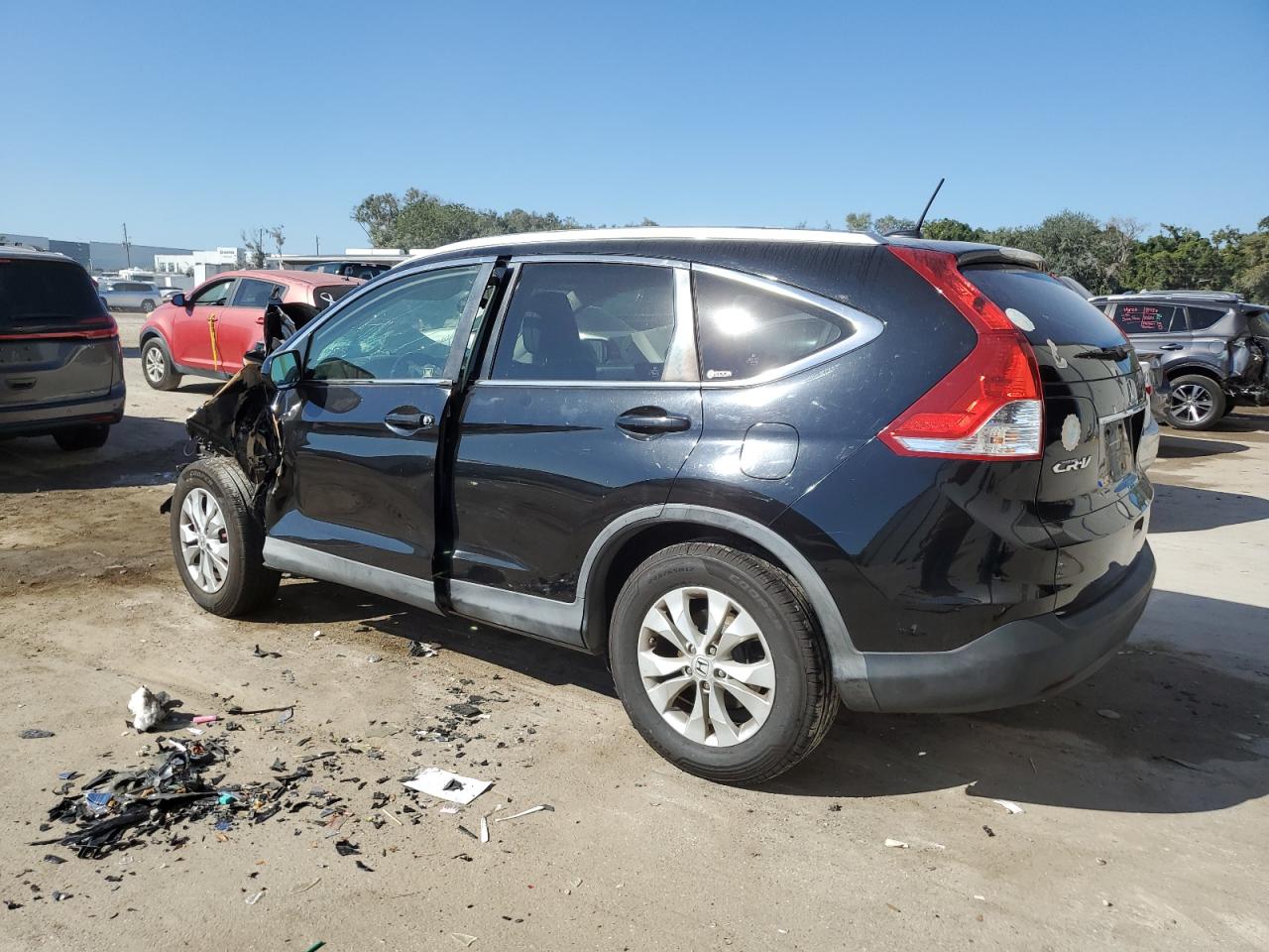 Изображение 2 2012 HONDA CR-V EXL 2012 с VIN JHLRM4H77CC027951