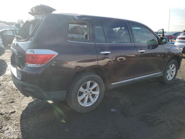 Image 3 of 2012 TOYOTA HIGHLANDER BASE 2012 with VIN 5TDBK3EH6CS126173