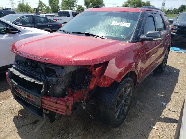 Изображение 1 2018 FORD EXPLORER XLT 2018 с VIN 1FM5K7D89JGB05262