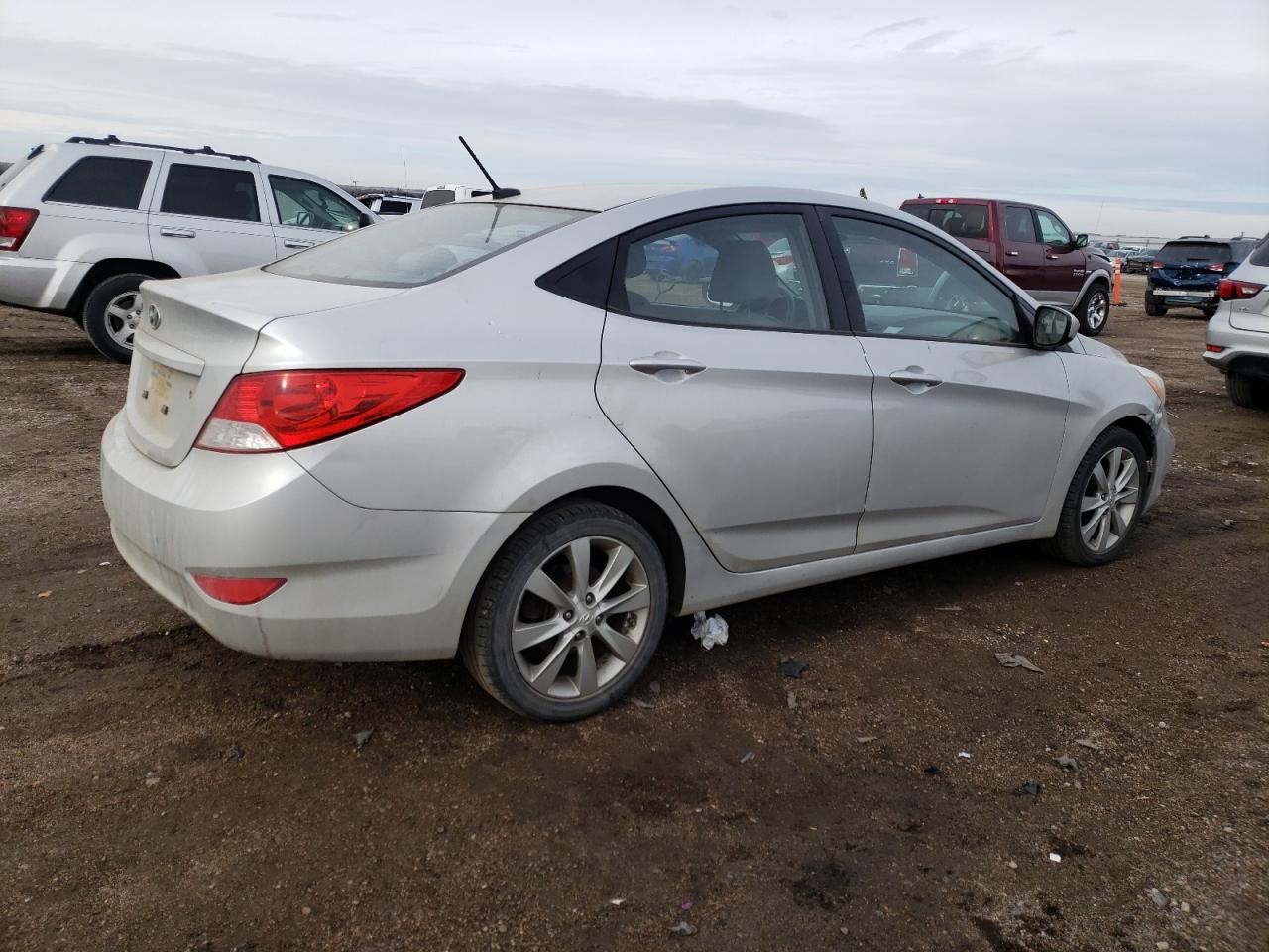Изображение 3 2014 HYUNDAI ACCENT GLS 2014 с VIN KMHCU4AE0EU766972