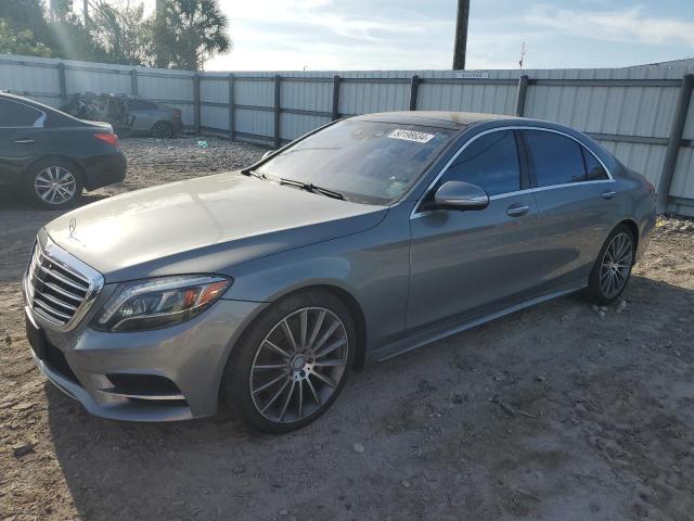 Image 1 of 2015 MERCEDES-BENZ S 550 4MATIC 2015 with VIN WDDUG8FB2FA191756