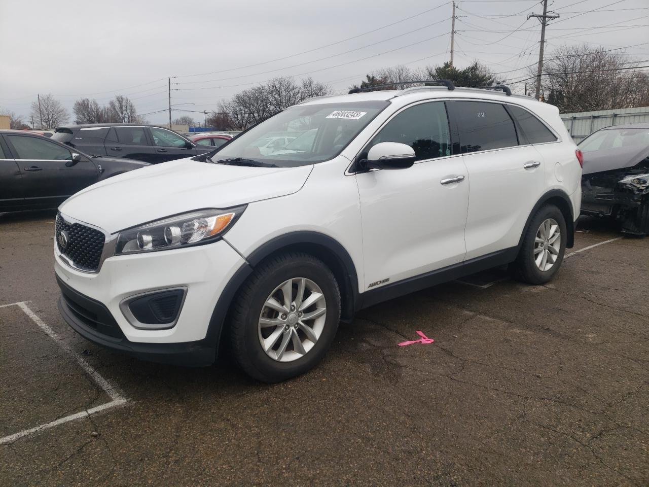 Изображение 1 2016 KIA SORENTO LX 2016 с VIN 5XYPGDA52GG093166