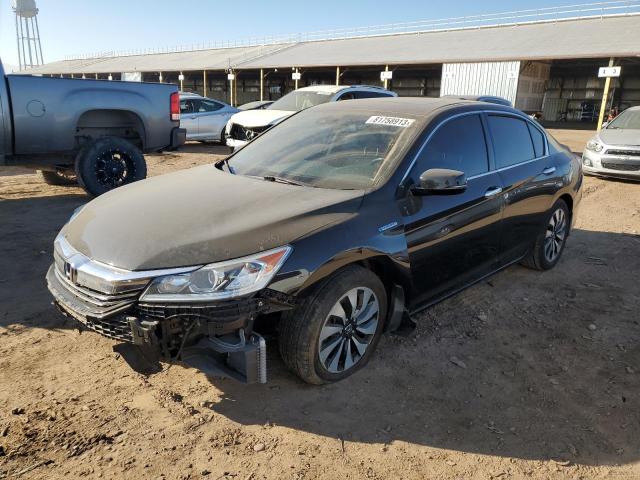 Image 1 of 2017 HONDA ACCORD HYBRID EXL 2017 with VIN JHMCR6F55HC030855