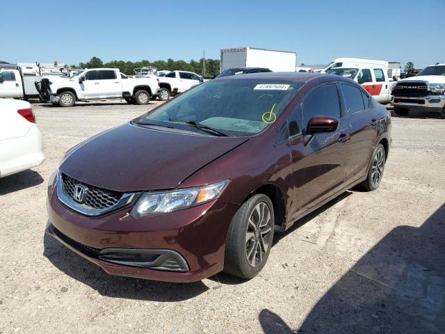 Image 1 of 2014 HONDA CIVIC EX 2014 with VIN 2HGFB2F87EH554251