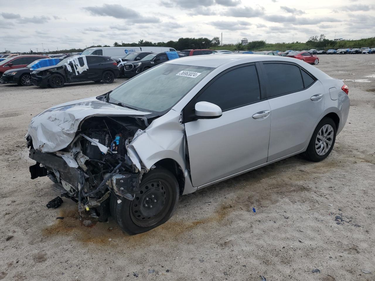 Image 1 of 2017 TOYOTA COROLLA L 2017 with VIN 2T1BURHE4HC747183