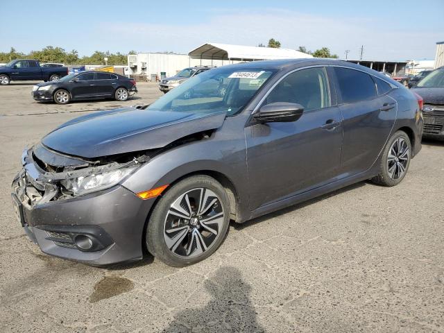 Image 1 of 2018 HONDA CIVIC EX 2018 with VIN JHMFC1F38JX004202