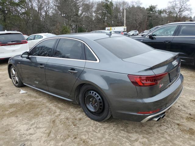 Image 2 of 2018 AUDI S4 PREMIUM PLUS 2018 with VIN WAUB4AF48JA233629