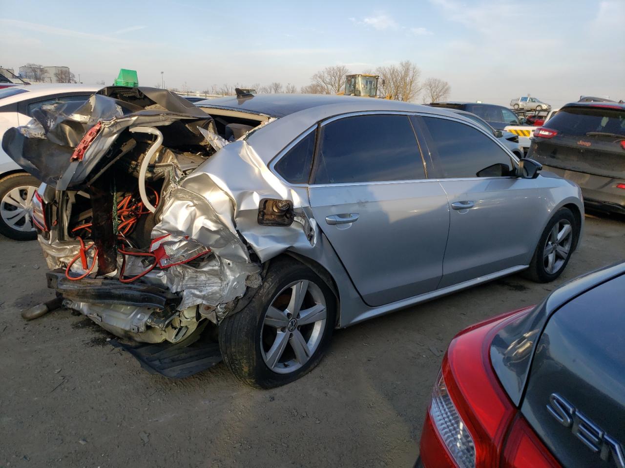 Obraz 3 z 2013 VOLKSWAGEN PASSAT SE 2013 z VIN 1VWBH7A39DC149110
