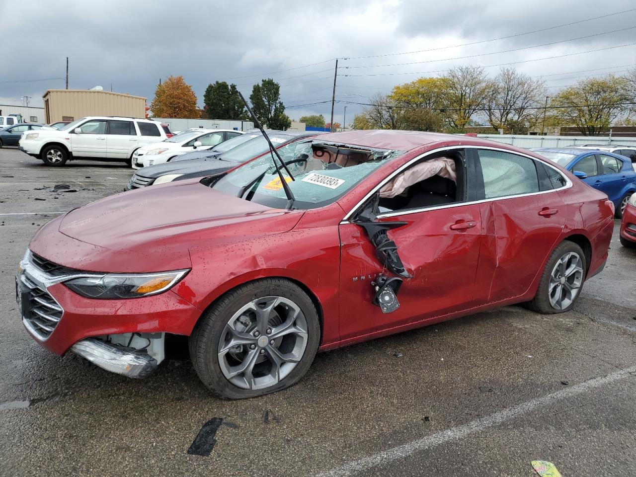Изображение 1 2022 CHEVROLET MALIBU LT 2022 с VIN 1G1ZD5ST7NF178601
