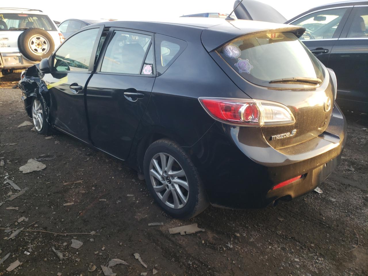 Image 2 of 2013 MAZDA 3 I 2013 with VIN JM1BL1L70D1764042