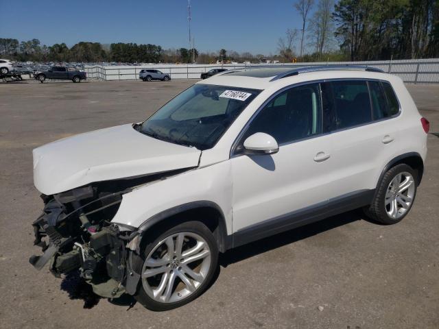 Image 1 of 2012 VOLKSWAGEN TIGUAN S 2012 with VIN WVGAV7AX9CW528188